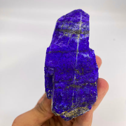 Lapis Lazuli, Lazurite, Afghanistan Minerals, 600g, Rough Gemstone, Royal Blue Lapis, Pyrite Inclusions, Lapidary Rough, Cabinet Specimen