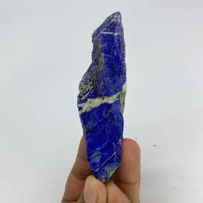 Lapis Lazuli, Lazurite, Afghanistan Minerals, 180g, Rough Gemstone, Royal Blue Lapis, Pyrite Inclusions, Lapidary Rough, Cabinet Specimen
