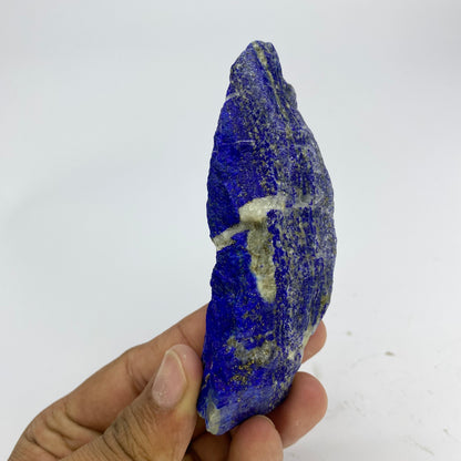 Lapis Lazuli, Lazurite, Afghanistan Minerals, 180g, Rough Gemstone, Royal Blue Lapis, Pyrite Inclusions, Lapidary Rough, Cabinet Specimen