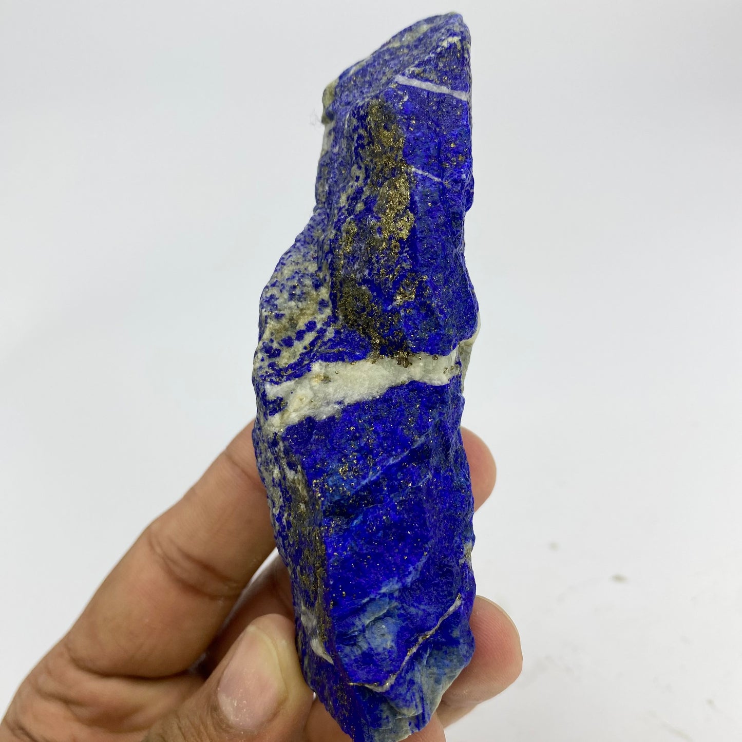 Lapis Lazuli, Lazurite, Afghanistan Minerals, 180g, Rough Gemstone, Royal Blue Lapis, Pyrite Inclusions, Lapidary Rough, Cabinet Specimen