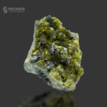 Vesuvianite, Hematite, Biotite on Matrix - Pakistan