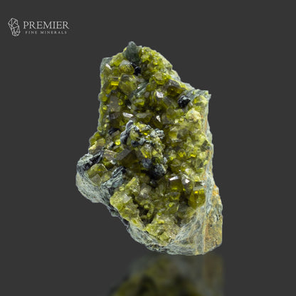 Vesuvianite, Hematite, Biotite on Matrix - Pakistan