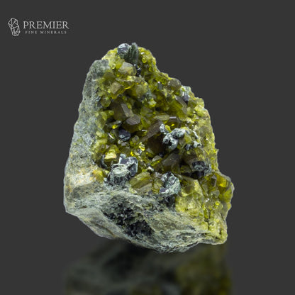 Vesuvianite, Hematite, Biotite on Matrix - Pakistan