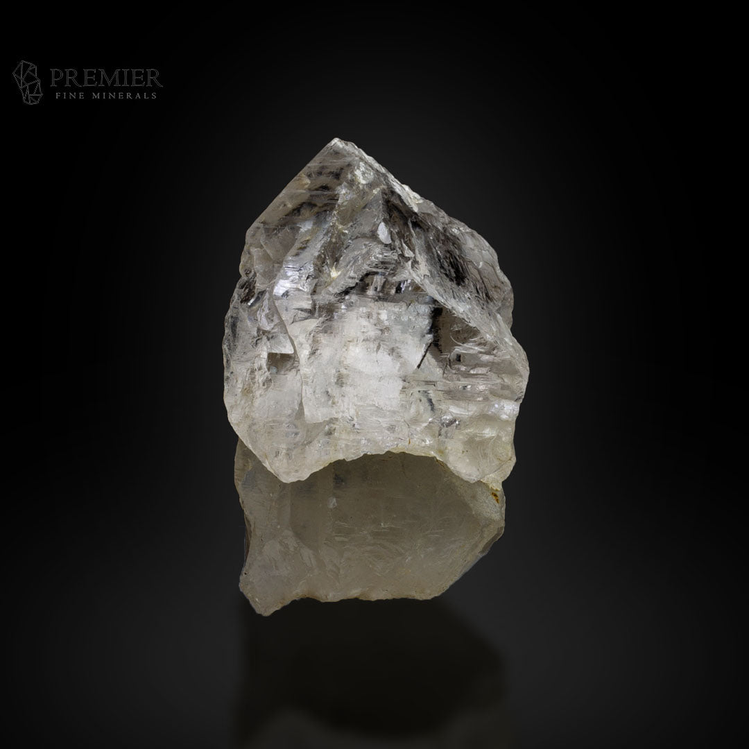 Etched Quartz Scepter with Rainbow Inclusion – Pakistan