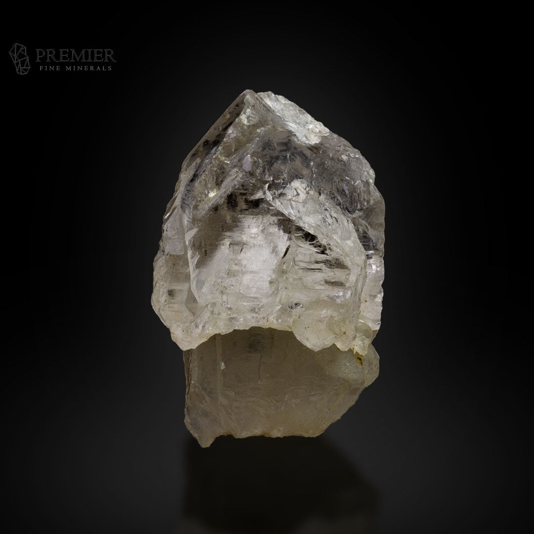 Etched Quartz Scepter with Rainbow Inclusion – Pakistan