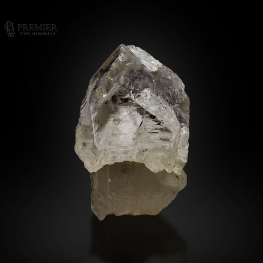 Etched Quartz Scepter with Rainbow Inclusion – Pakistan
