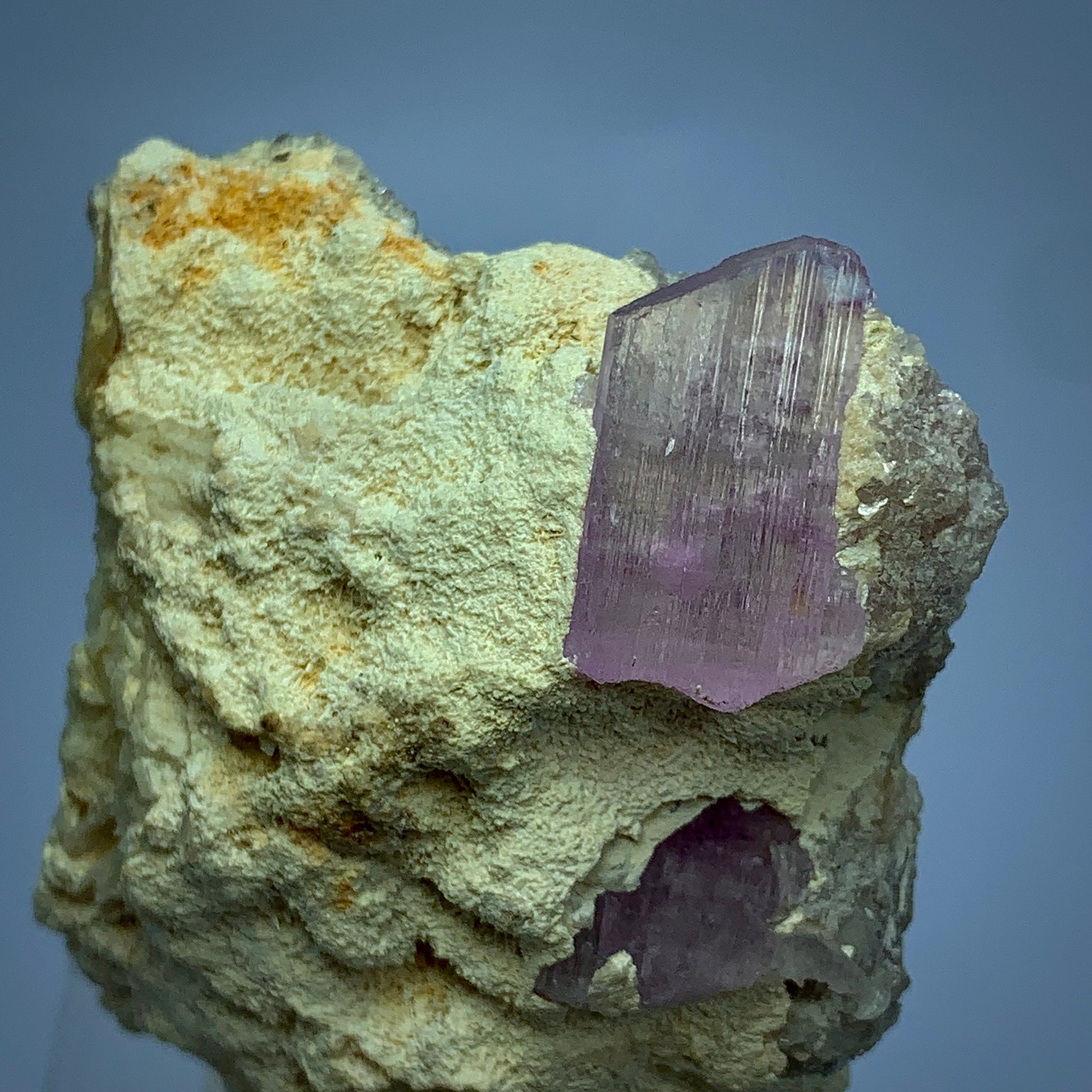 Kunzite in Matrix, 363 Carat, Raw Kunzite, Feldspar, Spodumene, Afghanistan Crystal, Pink Kunzite, Rough Gemstone, Mineral Specimen, Collector Crystal