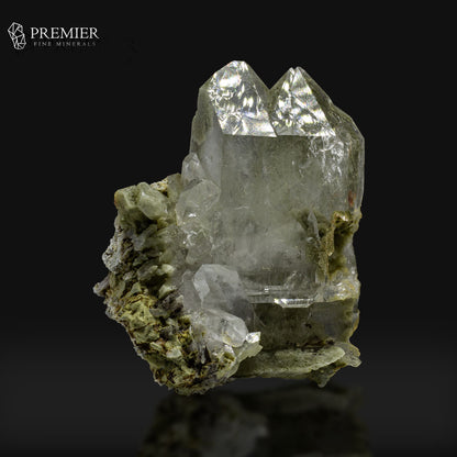 Chlorite Garden Quartz Cluster – Baluchistan Pakistan