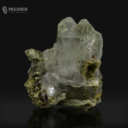 Chlorite Garden Quartz Cluster – Baluchistan Pakistan