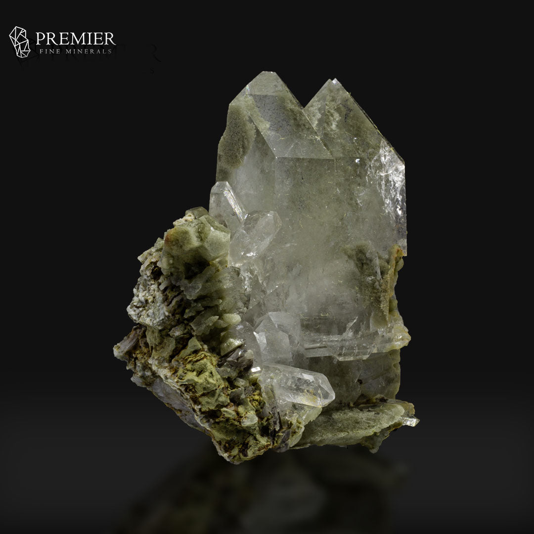 Chlorite Garden Quartz Cluster – Baluchistan Pakistan