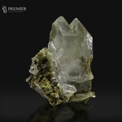 Chlorite Garden Quartz Cluster – Baluchistan Pakistan