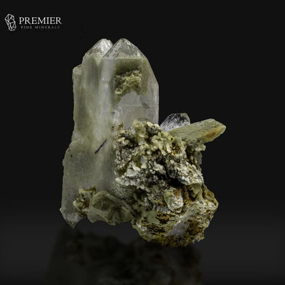 Chlorite Garden Quartz Cluster – Baluchistan Pakistan