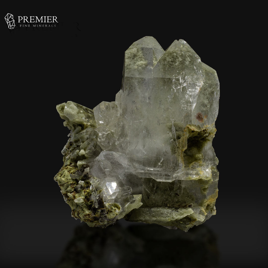 Chlorite Garden Quartz Cluster – Baluchistan Pakistan