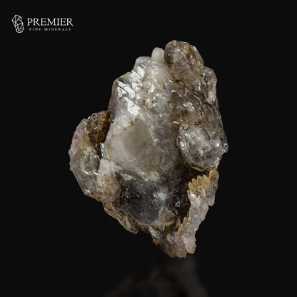 Polychromatic Skeleton, Rose Quartz, Smoky Quartz - Pakistan