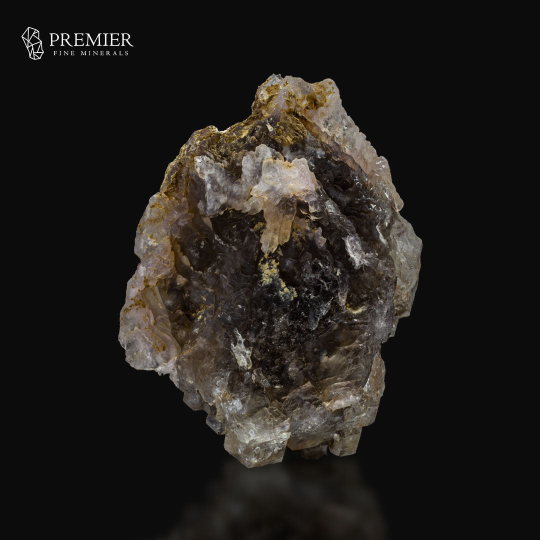 Polychromatic Skeleton, Rose Quartz, Smoky Quartz - Pakistan