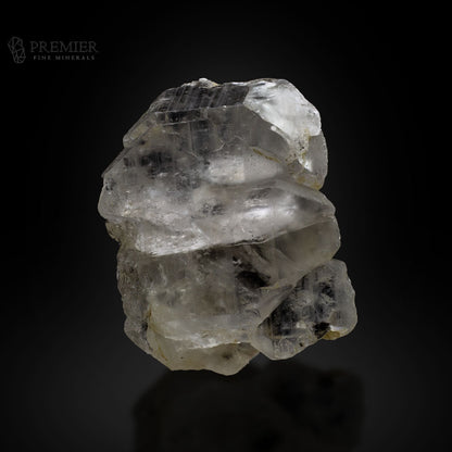 Unique Tabular Quartz Crystal with Epidote – Pakistan