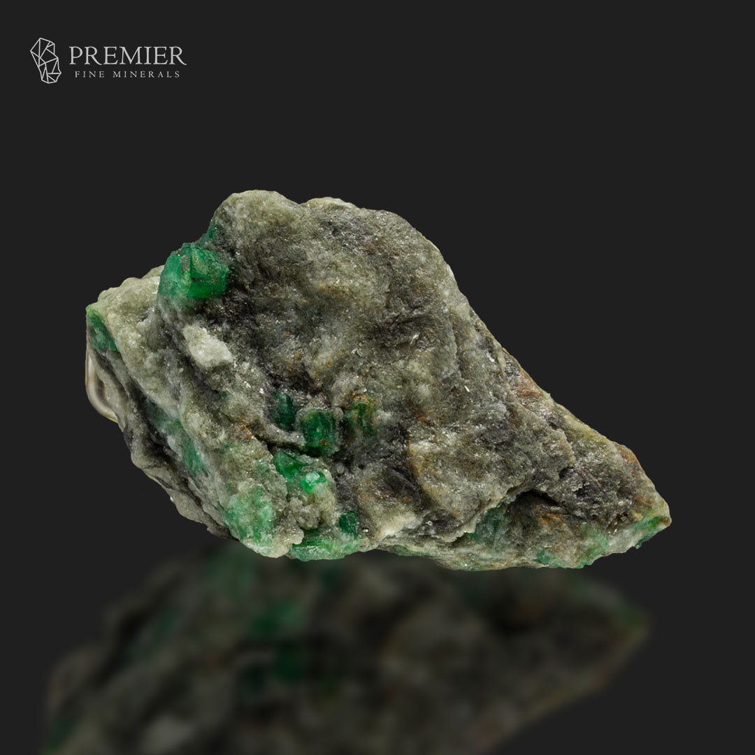 Emerald, Swat Valley, Pakistan Emerald,  Green Beryl, Mineral Specimen, Natural Emerald, Cabinet Specimen, Swat Pakistan, Rare Gemstone, Museum Quality