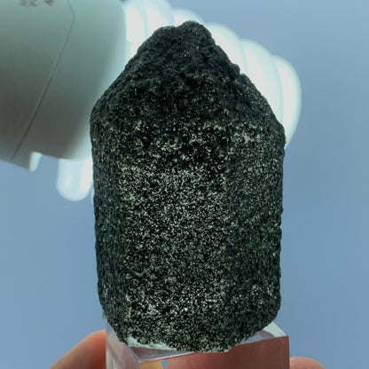 Chlorite Quartz, Green Quartz, 345 Carats, Chlorine Quartz, Terminated Crystal, Pakistan Mineral, Heart Chakra, Healing Crystal, Collector Specimen, Rare Mineral, Crystal Dimensions, Natural Terminated