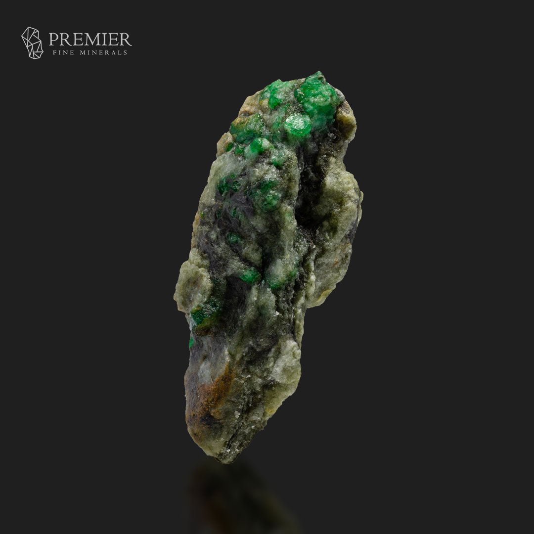 Emerald, Swat Valley, Pakistan Emerald,  Green Beryl, Mineral Specimen, Natural Emerald, Cabinet Specimen, Swat Pakistan, Rare Gemstone, Museum Quality