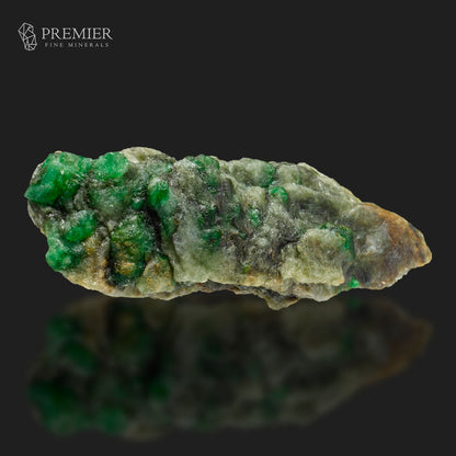 Emerald, Swat Valley, Pakistan Emerald,  Green Beryl, Mineral Specimen, Natural Emerald, Cabinet Specimen, Swat Pakistan, Rare Gemstone, Museum Quality