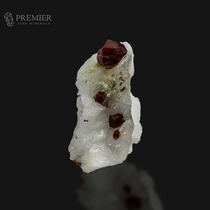 Red Garnet Crystals on Feldspar Matrix – Skardu Pakistan