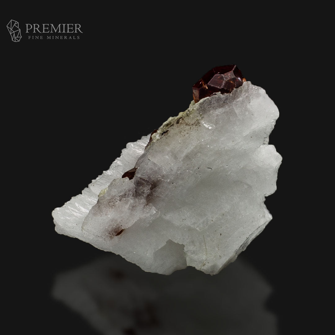 Red Garnet Crystals on Feldspar Matrix – Skardu Pakistan
