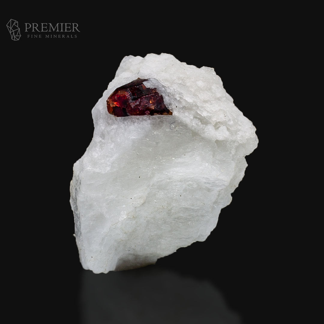 Garnet Crystal on Feldspar – Premium Skardu Pakistan