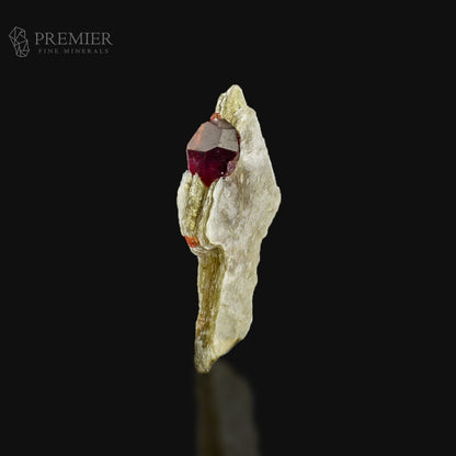 Rhodolite Garnet Crystal on Muscovite Mica – Rare Skardu Pakistan