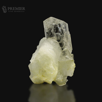 Transparent Rare Scapolite Crystal on Matrix – Afghanistan