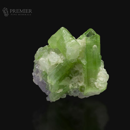 Green Tourmaline Crystals on Matrix – Afghanistan