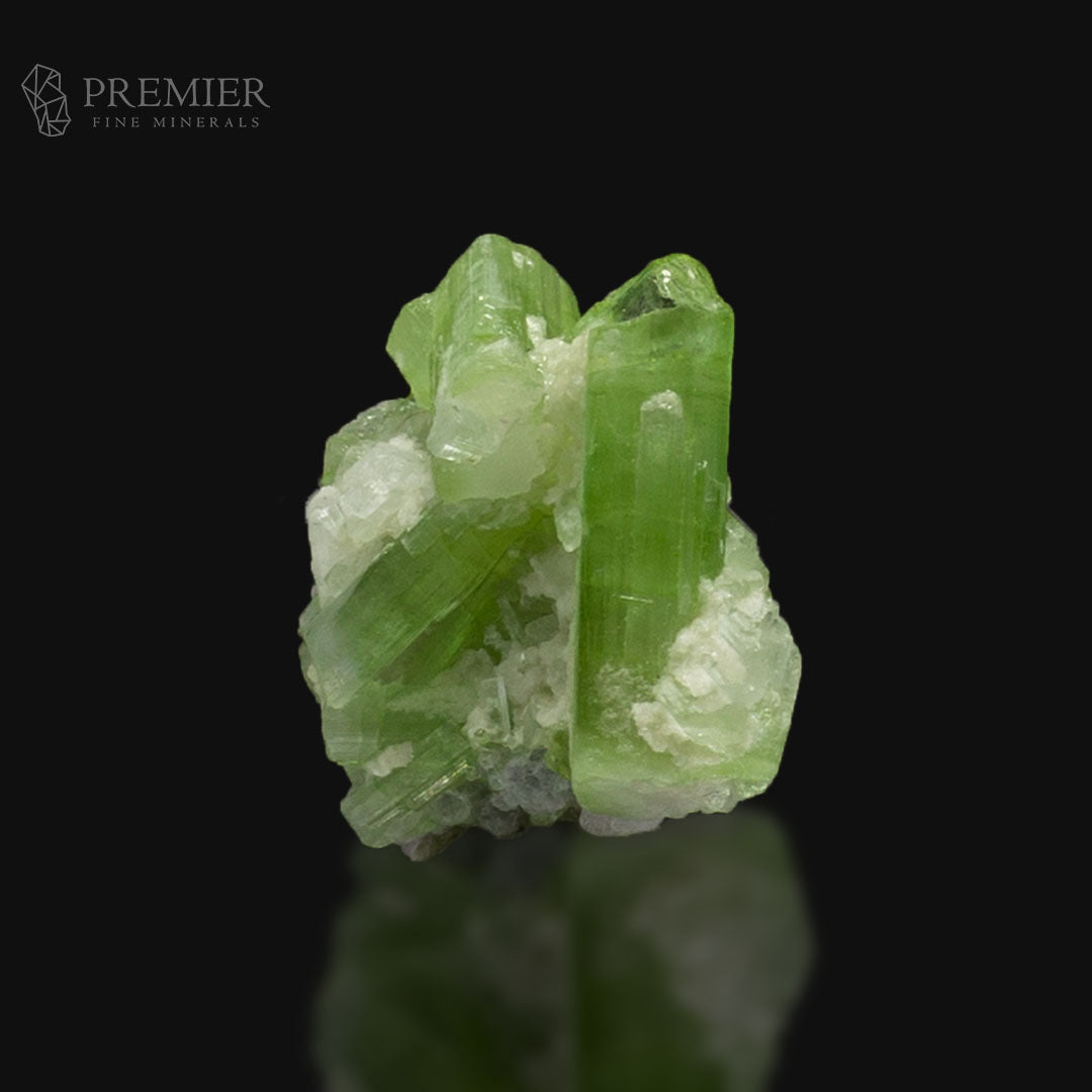 Green Tourmaline Crystals on Matrix – Afghanistan
