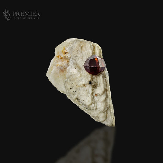 Natural Red Garnet Crystal on Muscovite Mica – Skardu Pakistan