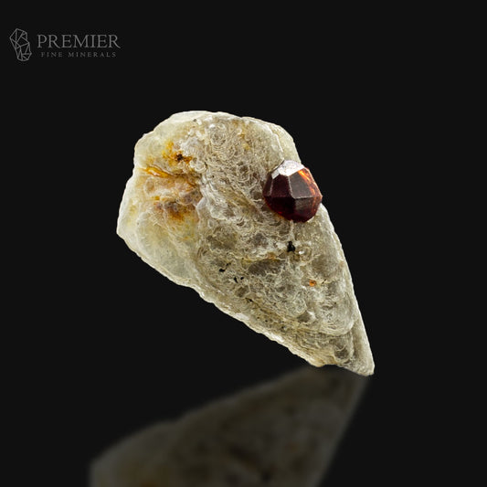 Natural Red Garnet Crystal on Muscovite Mica – Skardu Pakistan