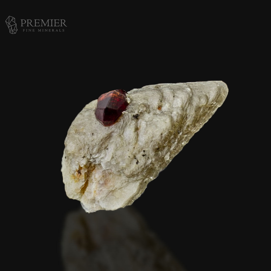 Natural Red Garnet Crystal on Muscovite Mica – Skardu Pakistan