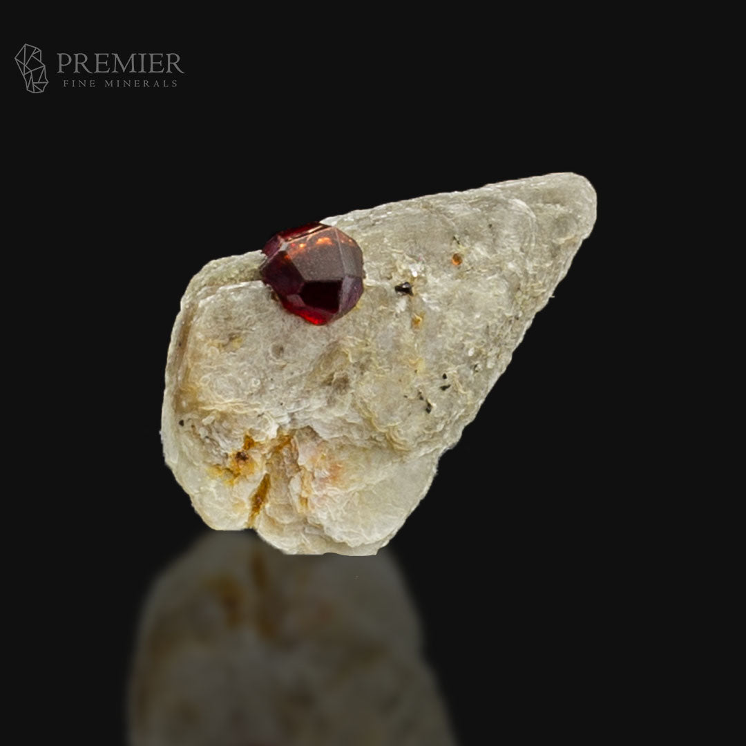 Natural Red Garnet Crystal on Muscovite Mica – Skardu Pakistan