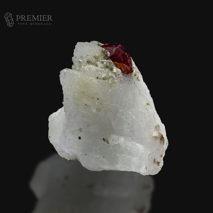 Red Garnet Crystal on Feldspar – Sharp Skardu Pakistan