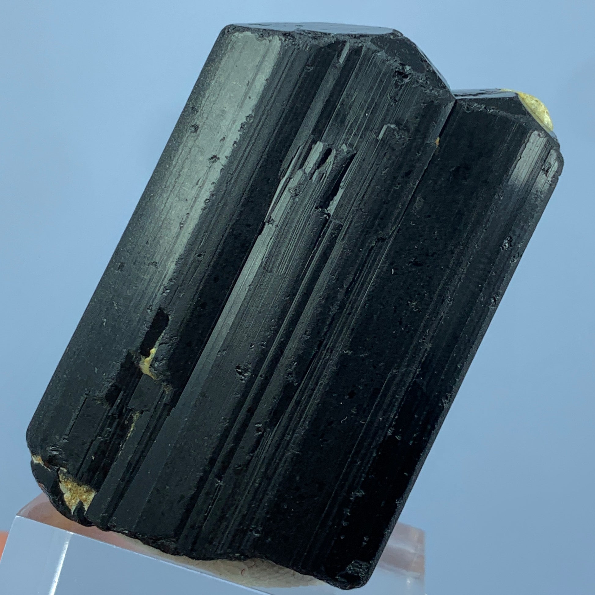 Black Tourmaline, Schorl Crystal, 306 Carats, Skardu Pakistan, Grounding Stone, Protection Stone, Root Chakra, Collector Specimen, Single Crystal, Pakistan Mineral, Crystal Dimensions, Investment Stone, Tourmaline Crystal