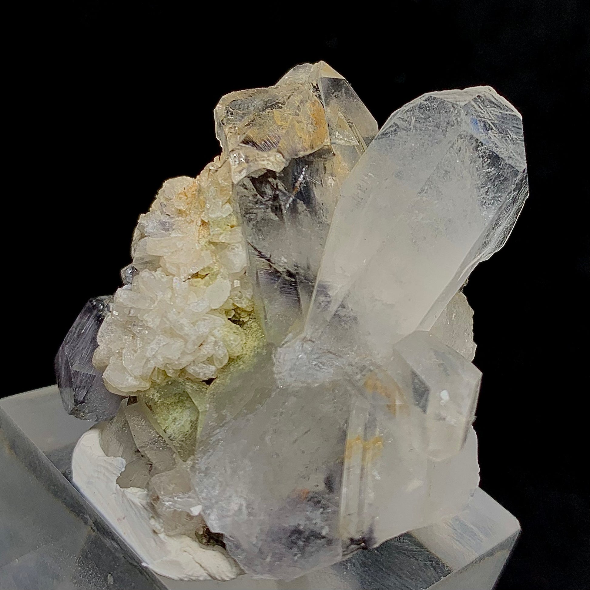 Byssolite Quartz, Included Quartz, 225 Carats, 45 Grams, Pakistan Mineral, Fibrous Inclusions, Amphibole, Collector Specimen, Miniature Specimen, Unique Quartz, Aesthetic Crystal