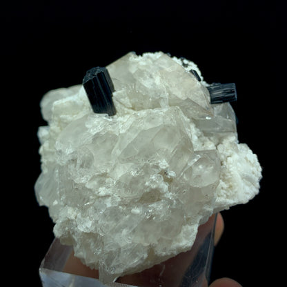 Aquamarine, Schorl, Black Tourmaline, Quartz Cluster, Feldspar Matrix, 682 Carat, Skardu Pakistan, Large Specimen, Collector Grade, Investment Mineral