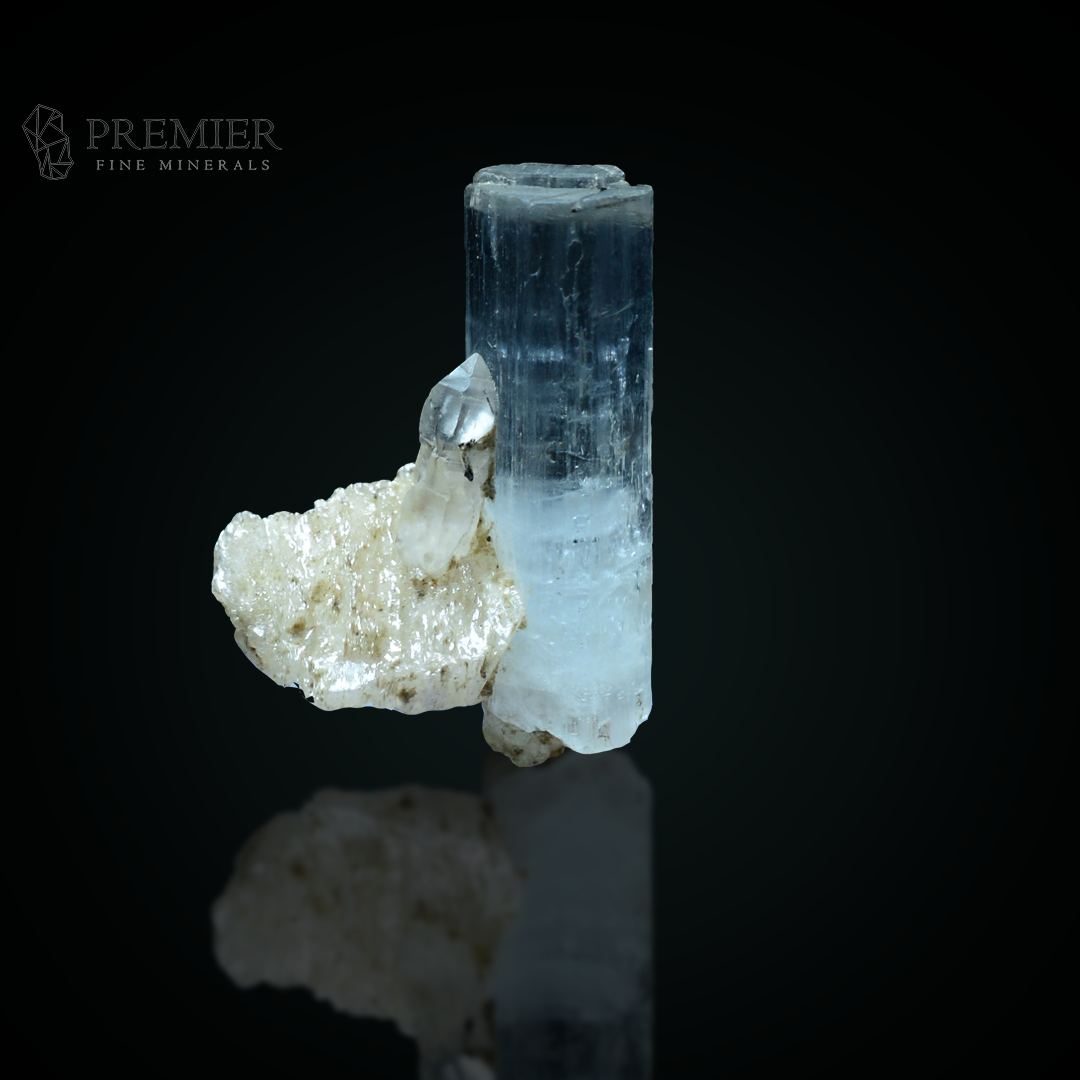 Thumbnail Aquamarine & Quartz on Feldspar - Pakistan