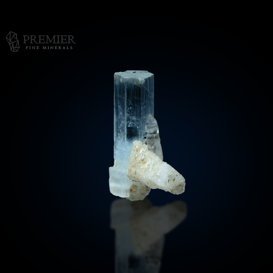 Thumbnail Aquamarine & Quartz on Feldspar - Pakistan