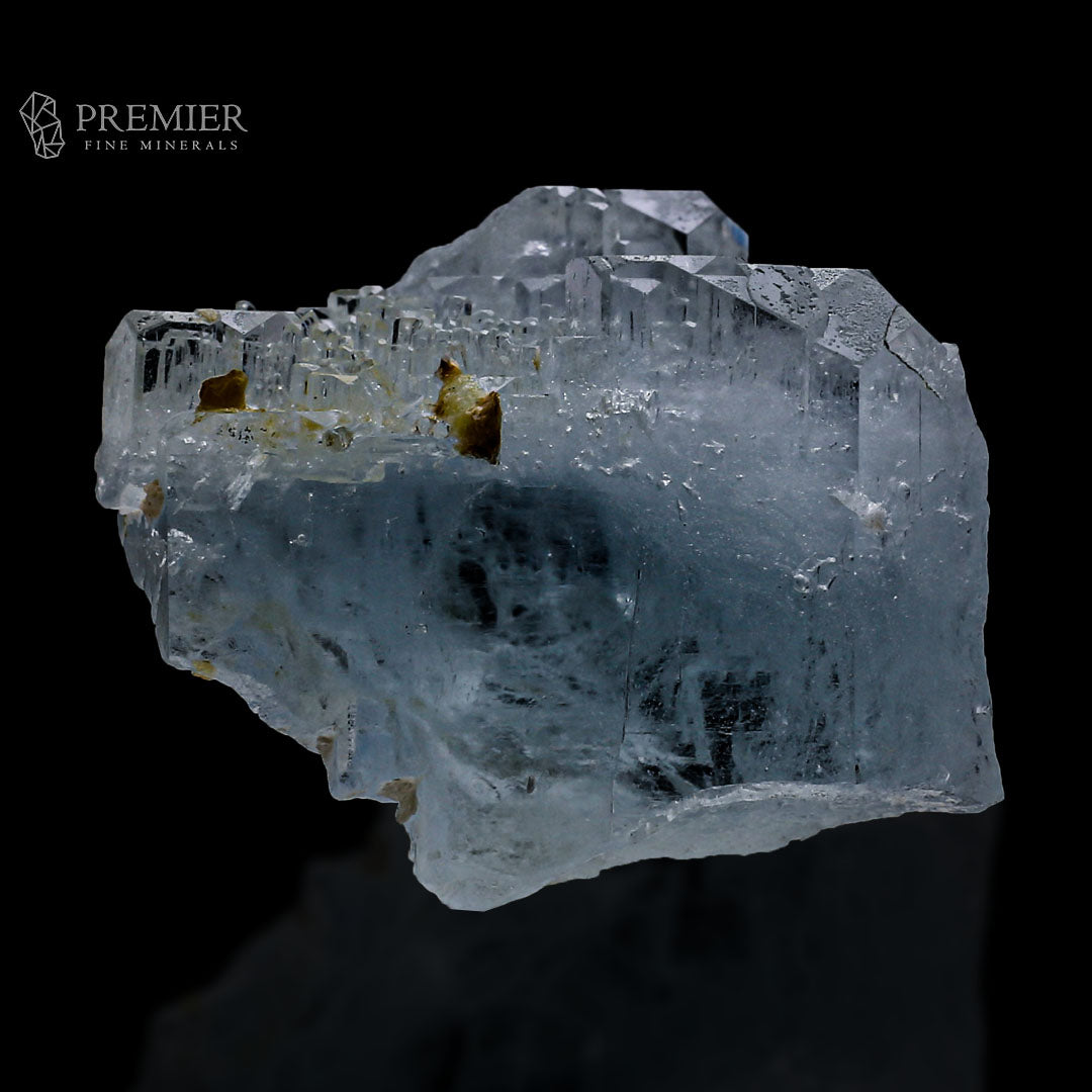 Aquamarine, Beryl, Etched Crystal, Gemmy, Terminated, 412 Carats, 82.4 Grams, Pakistan Mineral, Raw Crystal, Collector Grade, Unique Habit, Display Piece