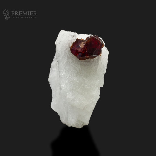 Rhodolite Garnet Crystals on Feldspar – Vibrant Skardu Pakistan