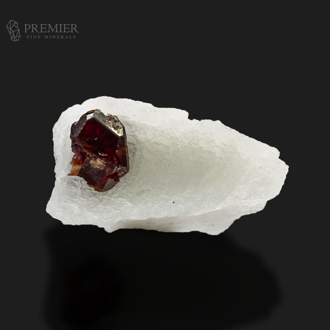 Rhodolite Garnet Crystals on Feldspar – Vibrant Skardu Pakistan