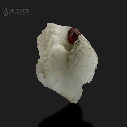 Red Garnet Crystals on Feldspar Matrix – Skardu Pakistan