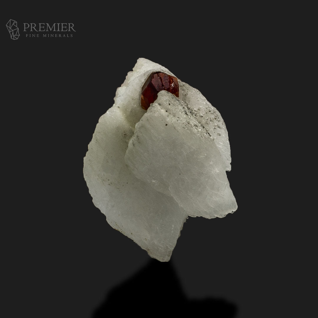 Red Garnet Crystals on Feldspar Matrix – Skardu Pakistan