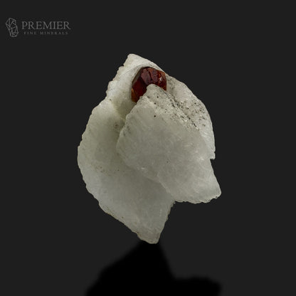 Red Garnet Crystals on Feldspar Matrix – Skardu Pakistan