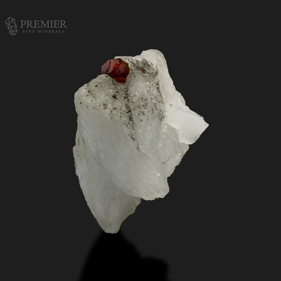 Red Garnet Crystals on Feldspar Matrix – Skardu Pakistan
