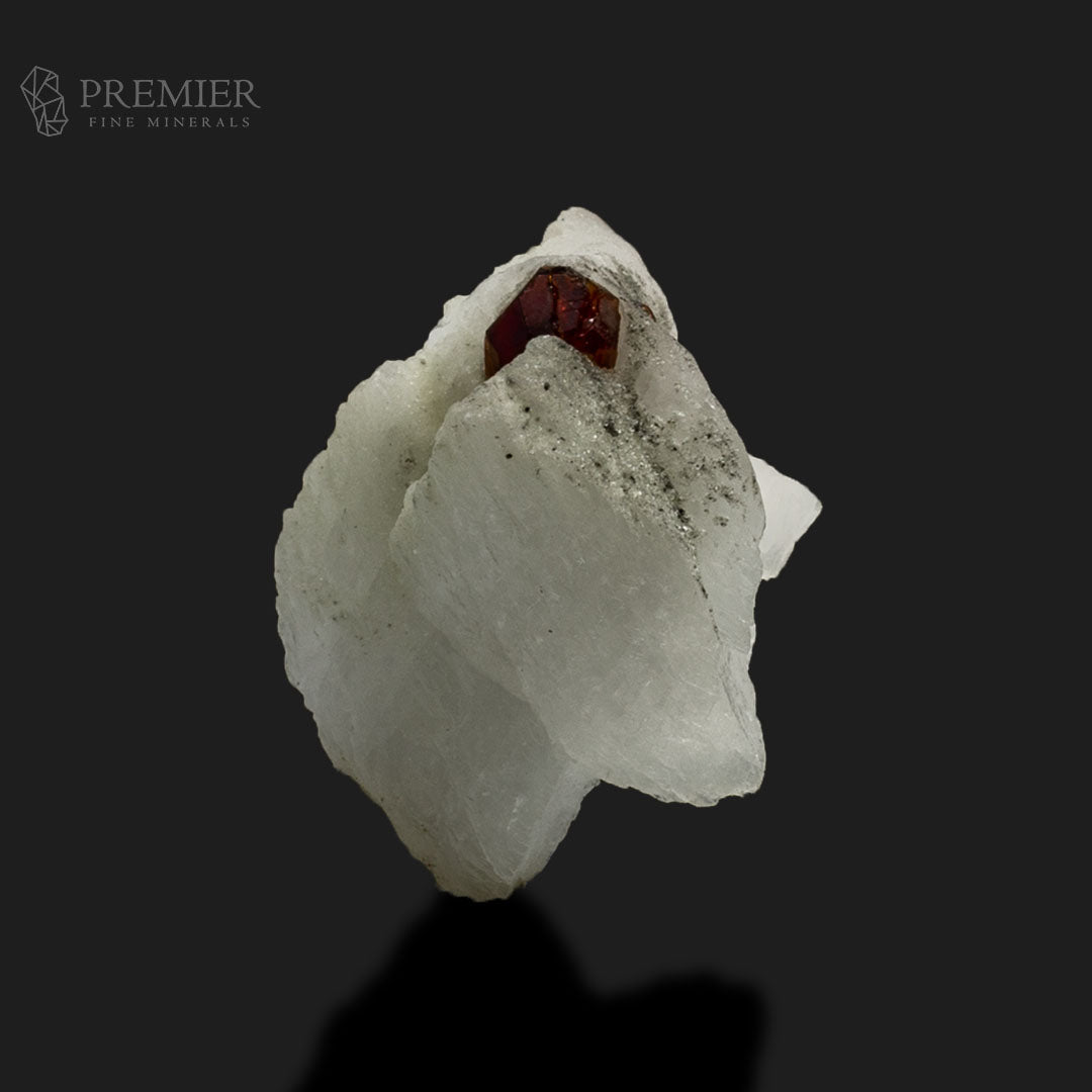 Red Garnet Crystals on Feldspar Matrix – Skardu Pakistan