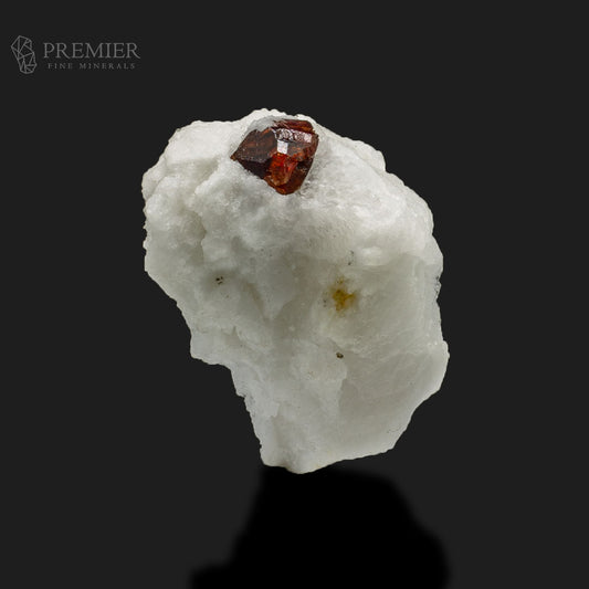 Red Garnet Crystal on Feldspar – Premium Skardu Pakistan
